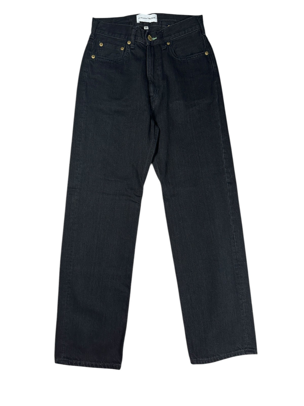 Tu Es Mon Tresor The Emerald Jean 25 Black High Rise Straight Boyfriend Japan